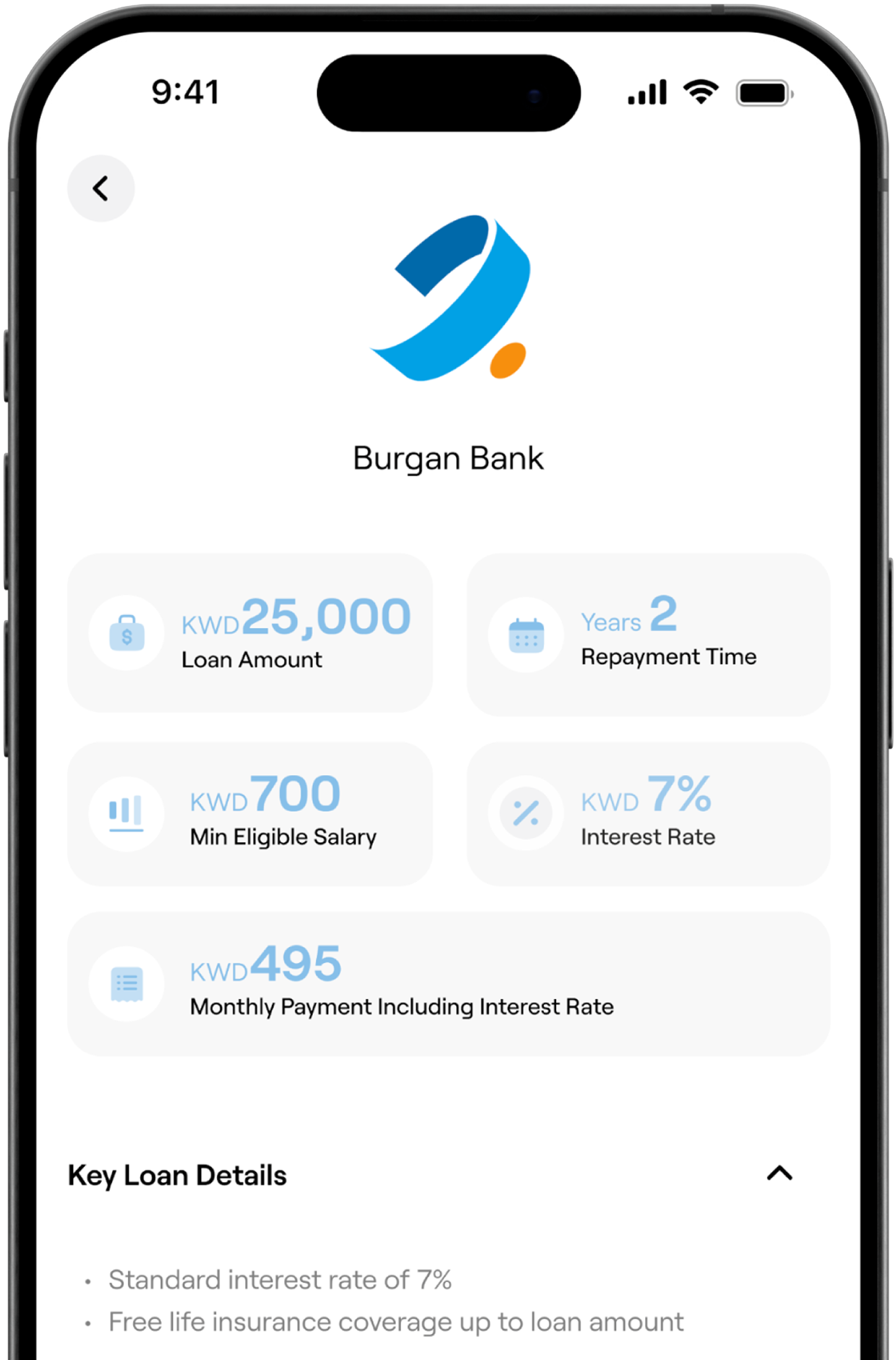 Masaref app transparency screen